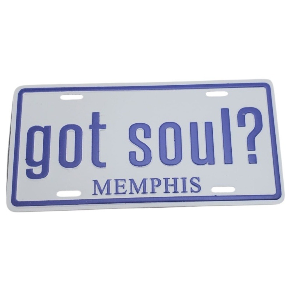 Memphis Got Soul Refrigerator Magnet Souvenir Travel Tourist Gift License Plate